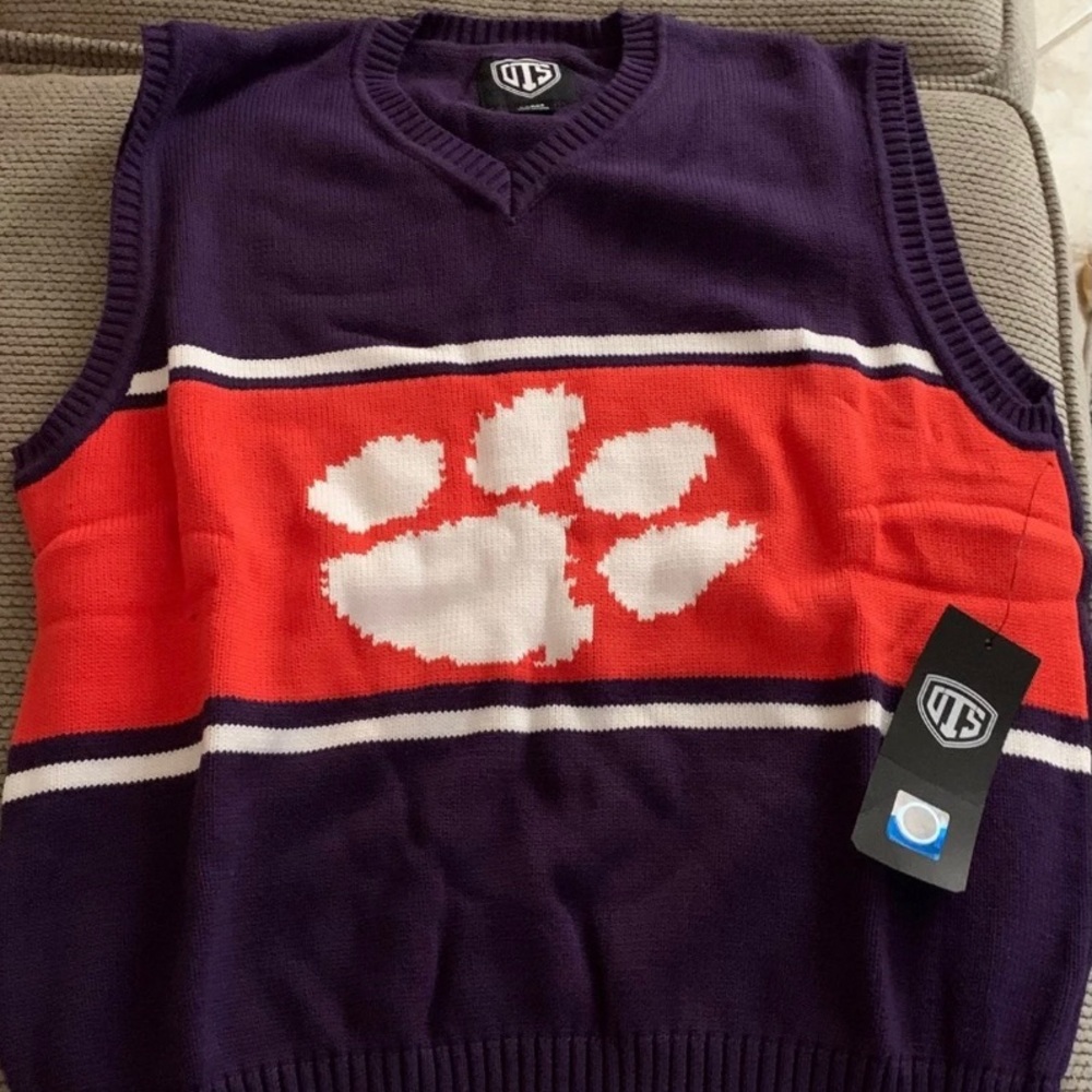 Clemson Sweater Vest
